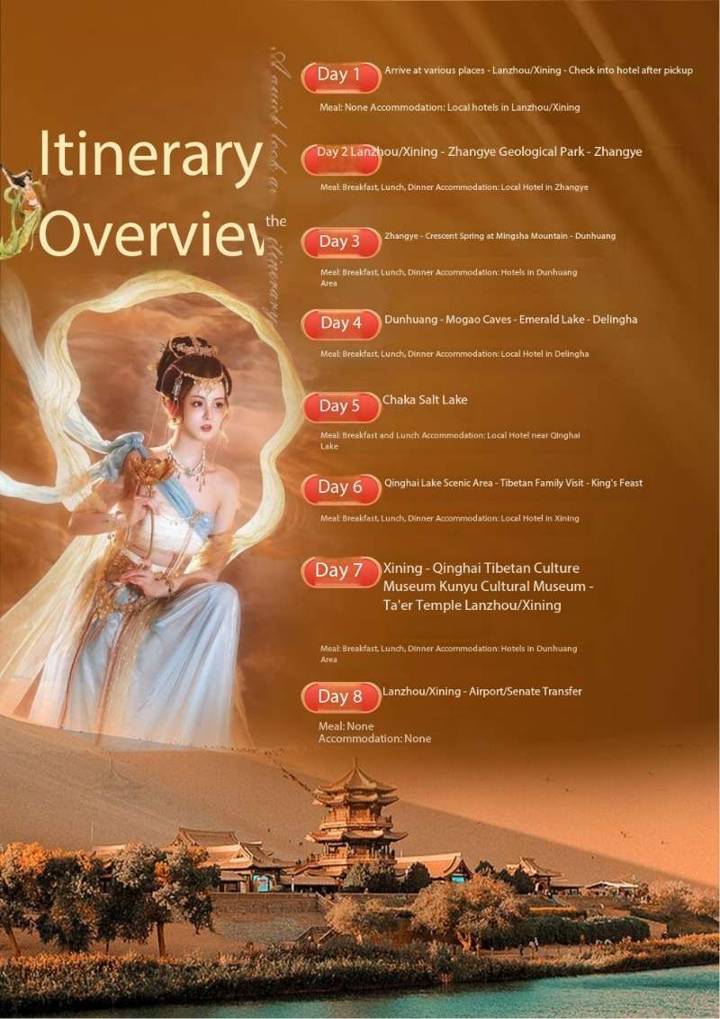 vip梵游丝路 畅享八日游 共赴千年之旅