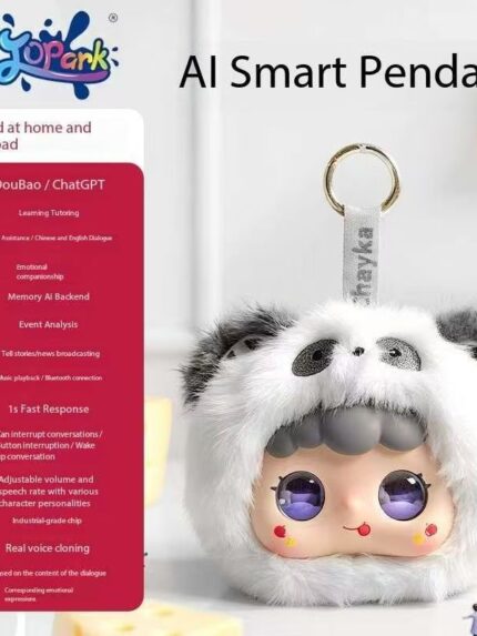 Home jopark plush ai intelligent toy: a companion interactive comfort item, versatile bag accessory