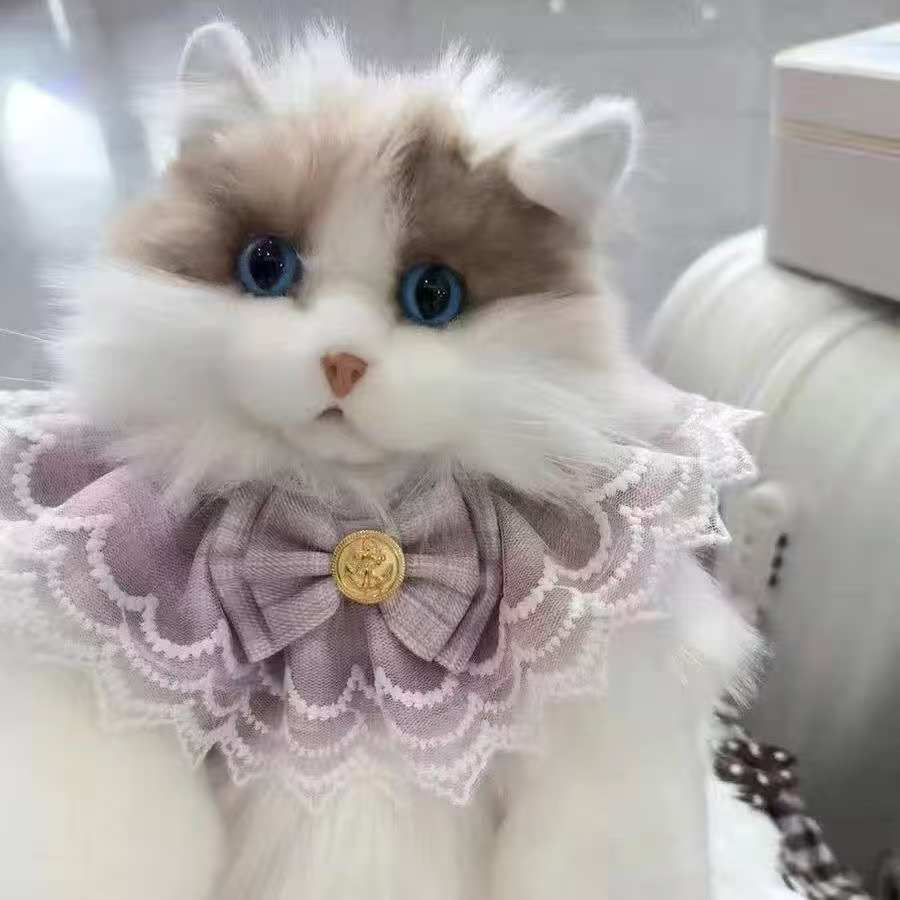 cute, lifelike plush cat backpack toy, stuffed cat figurine, plush toy cute, lifelike plush cat backpack toy, stuffed cat figurine, plush toy